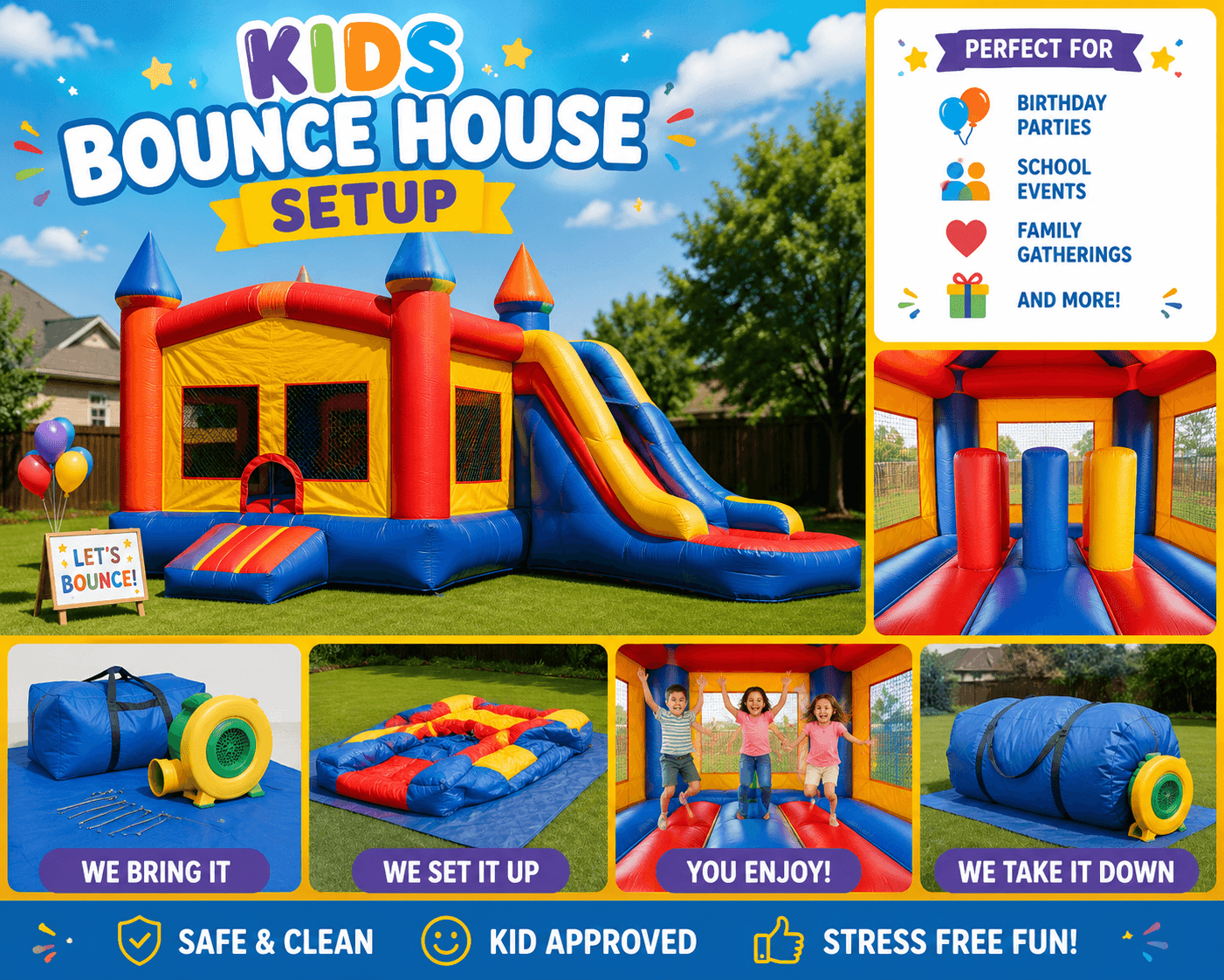 Bounce House & Water Slide Rentals